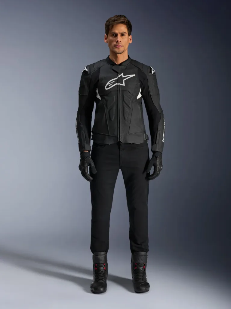 Alpinestars Dusk Airflow Leather Jacket - official product gallery photo 5