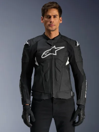Alpinestars Dusk Airflow Leather Jacket - official product gallery photo 1