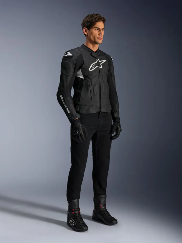Alpinestars Dusk Airflow Leather Jacket - official product gallery photo 2