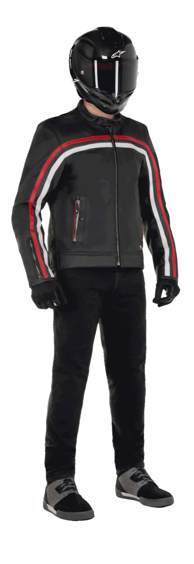 Alpinestars Dyno Leather Jacket - official product gallery photo 2