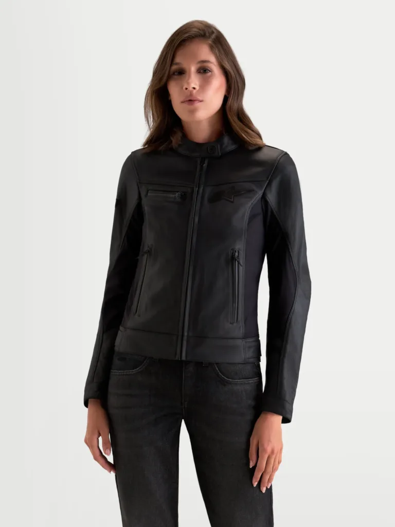 Alpinestars Stella Maver-X Leather Jacket - official product gallery photo 1