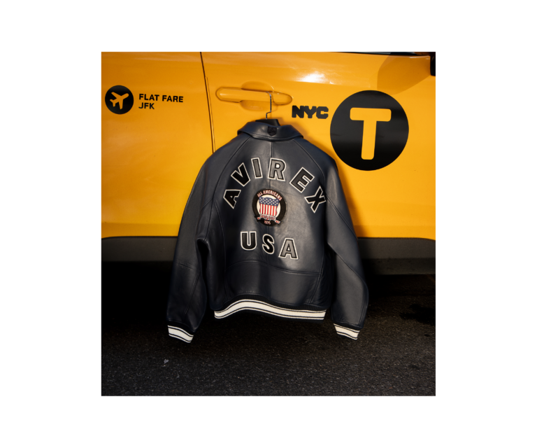 Avirex icon jacket in jet black - photo 19