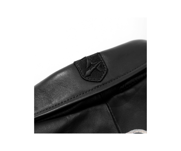 Avirex icon jacket in jet black - photo 9