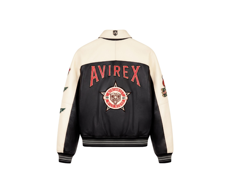 Avirex northwest wild bears jacket in black - photo 2
