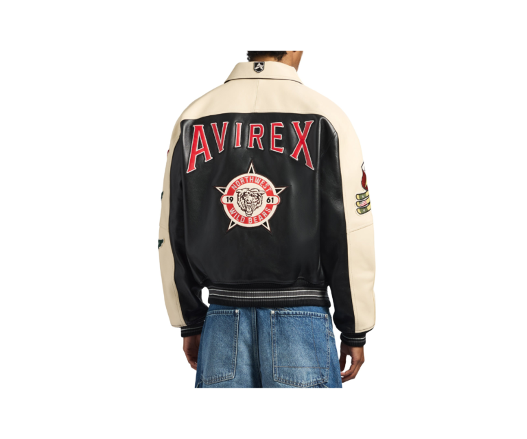 Avirex northwest wild bears jacket in black - photo 4
