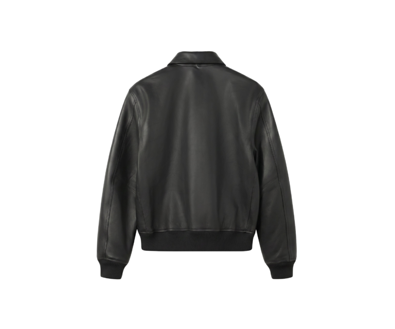 Avirex vintage flight a2 jacket in black - photo 2