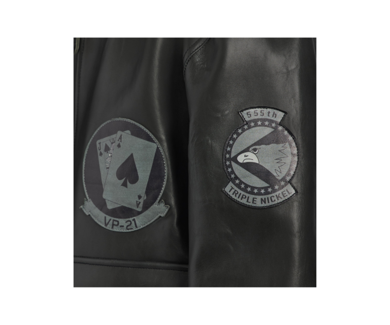Avirex vintage flight a2 jacket in black - photo 7