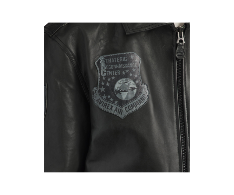 Avirex vintage flight a2 jacket in black - photo 8