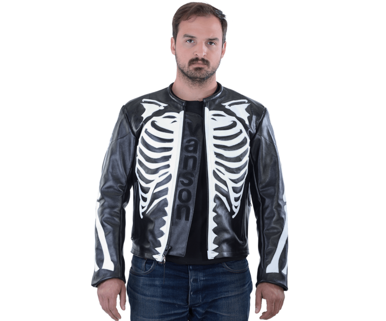 BONES FLAT-TRACK JACKET - gallery view 4