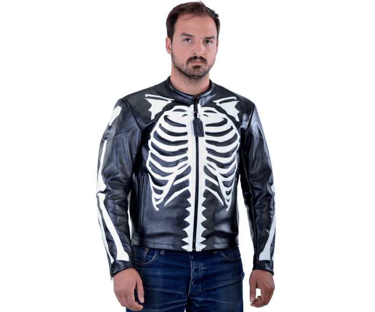 BONES FLAT-TRACK JACKET - gallery view 7