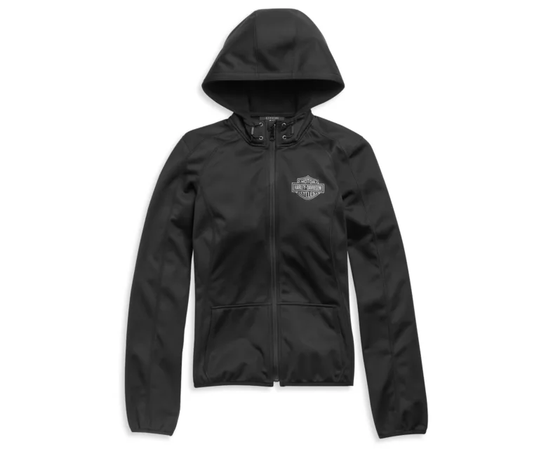 Harley-Davidson Women's Willie G Auroral II 3-in-1 Leather Riding Jacket in Black, product image 3.