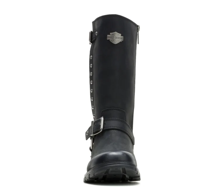 Harley-Davidson Women's Aurora Harness Riding Boot in Black, product image 4.