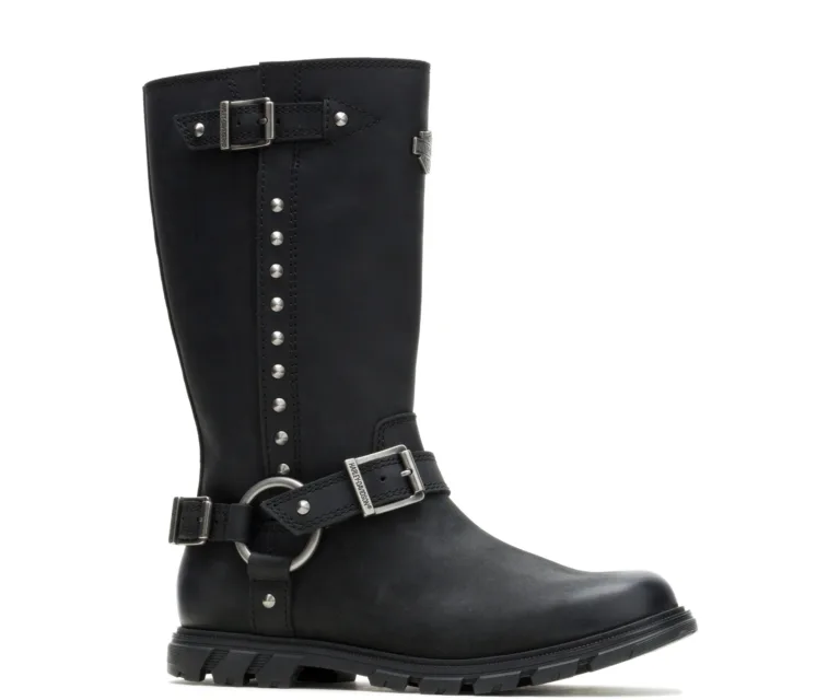 Harley-Davidson Women's Aurora Harness Riding Boot in Black, product image 7.