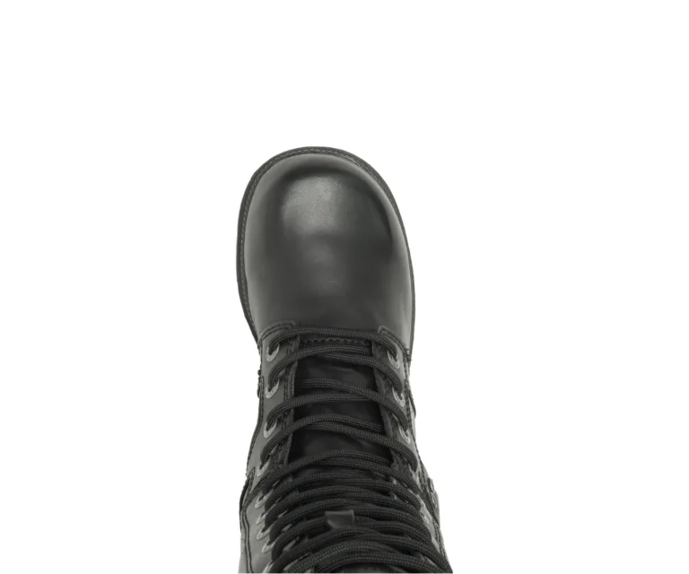 Harley-Davidson Women's Eda 10" Lace Up Boot in Black, product image 6.