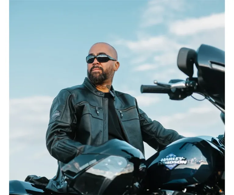 Harley-Davidson Men's Swingarm 3-in-1 Leather Jacket in Black, product image 6.