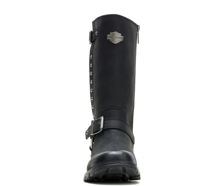 Harley-Davidson Women's Aurora Harness Riding Boot in Black, product image 4.