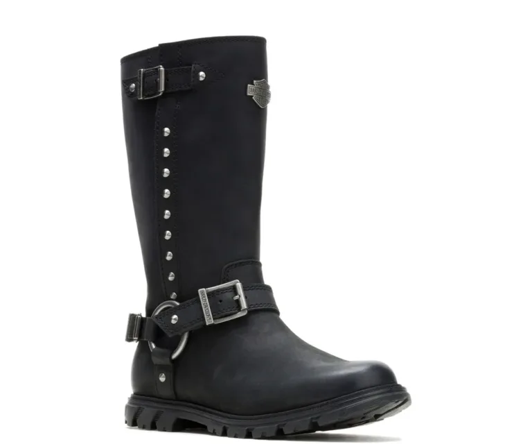 Harley-Davidson Women's Aurora Harness Riding Boot in Black, product image 8.